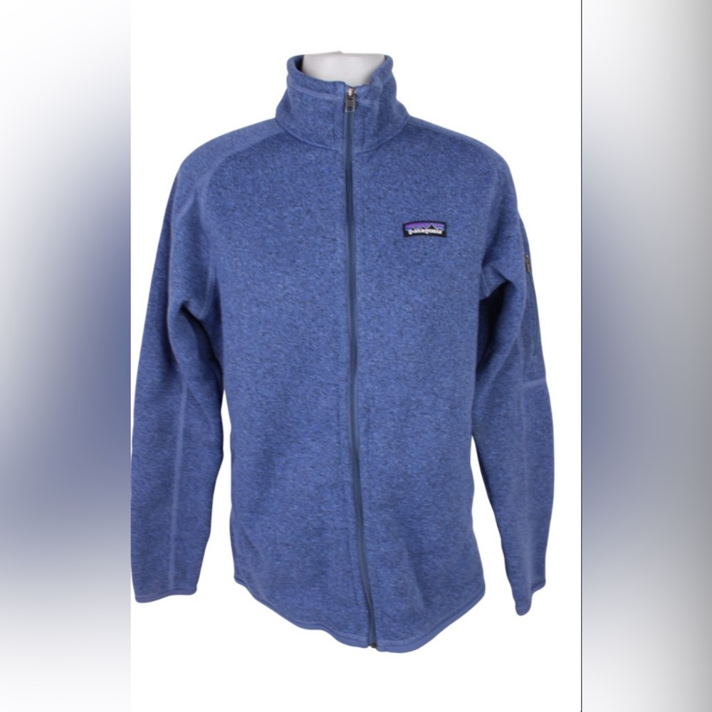 Patagonia Blue Fleece Pullover Sweatshirt, Size: M [D329] NWT